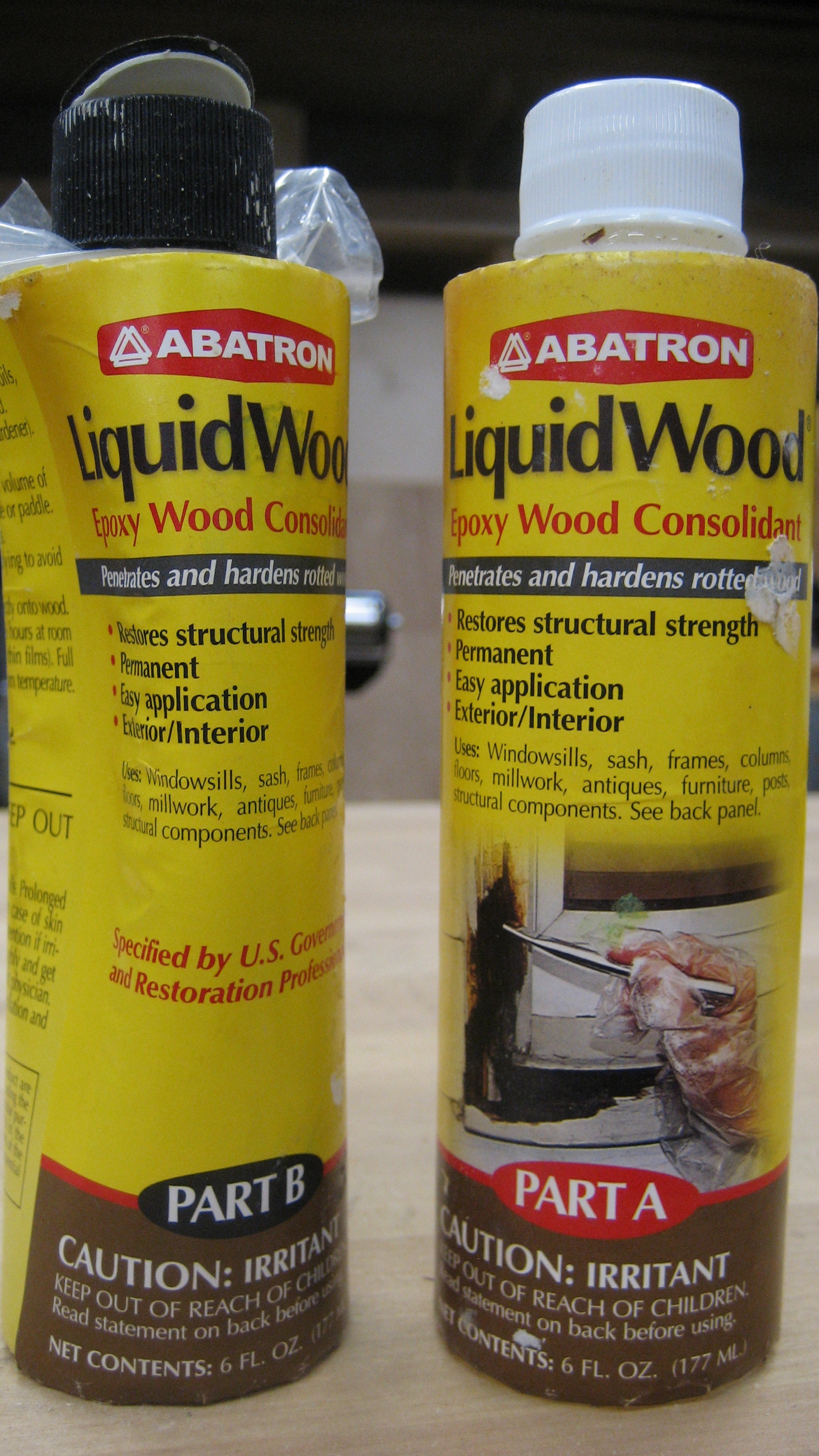 The Scoop on J-B Weld 2-Part Wood Filler Products 